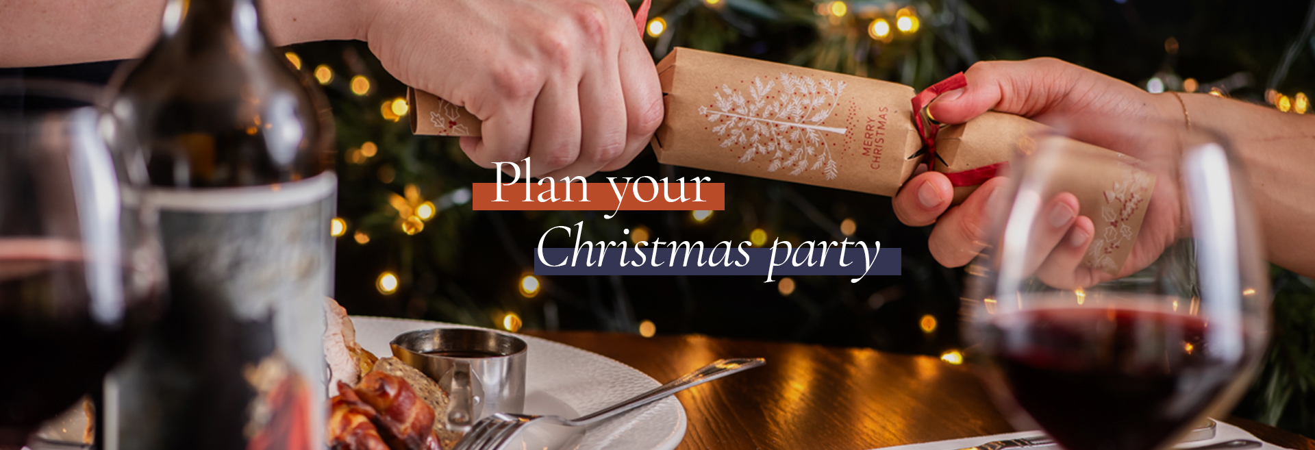 Christmas party at The Queen's Arms