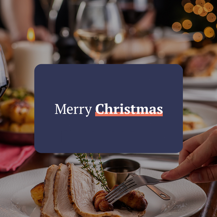 Merry Christmas The Queen's Arms Gift Card