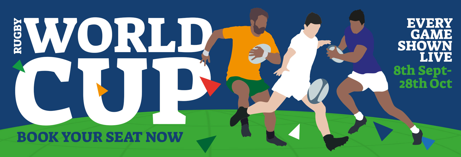 Watch the Rugby World Cup at The Queen's Arms