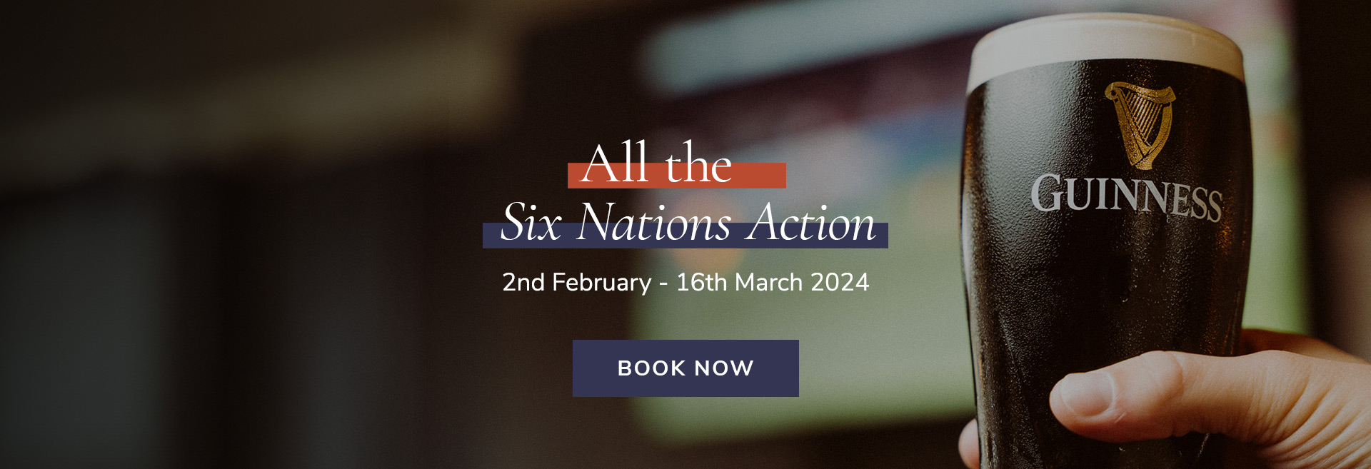 Rugby Six Nations 2024 at The Queen's Arms