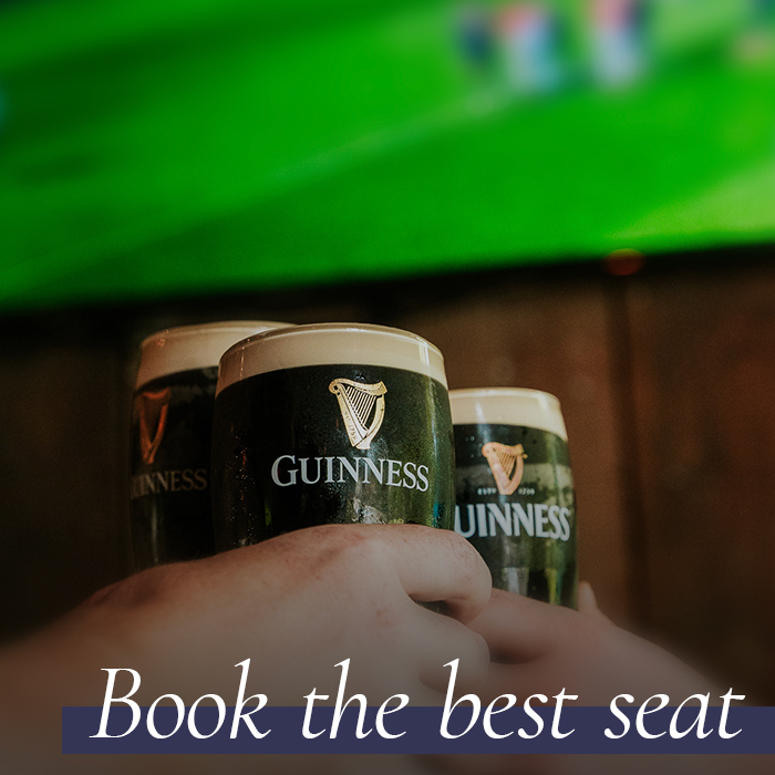 Best Seat Six Nations in The Queen's Arms