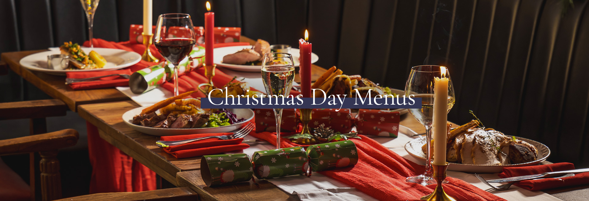 Christmas Day dinner at The Queen's Arms