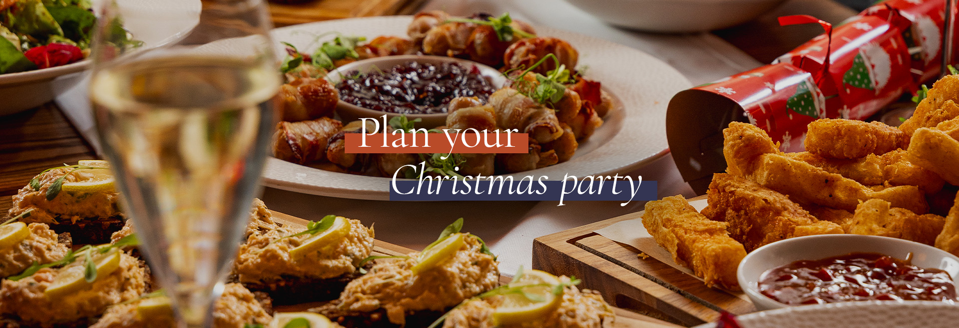 Christmas party at The Queen's Arms
