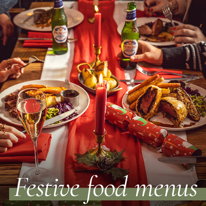 View our Christmas & Festive Menus. Christmas at The Queen's Arms in London